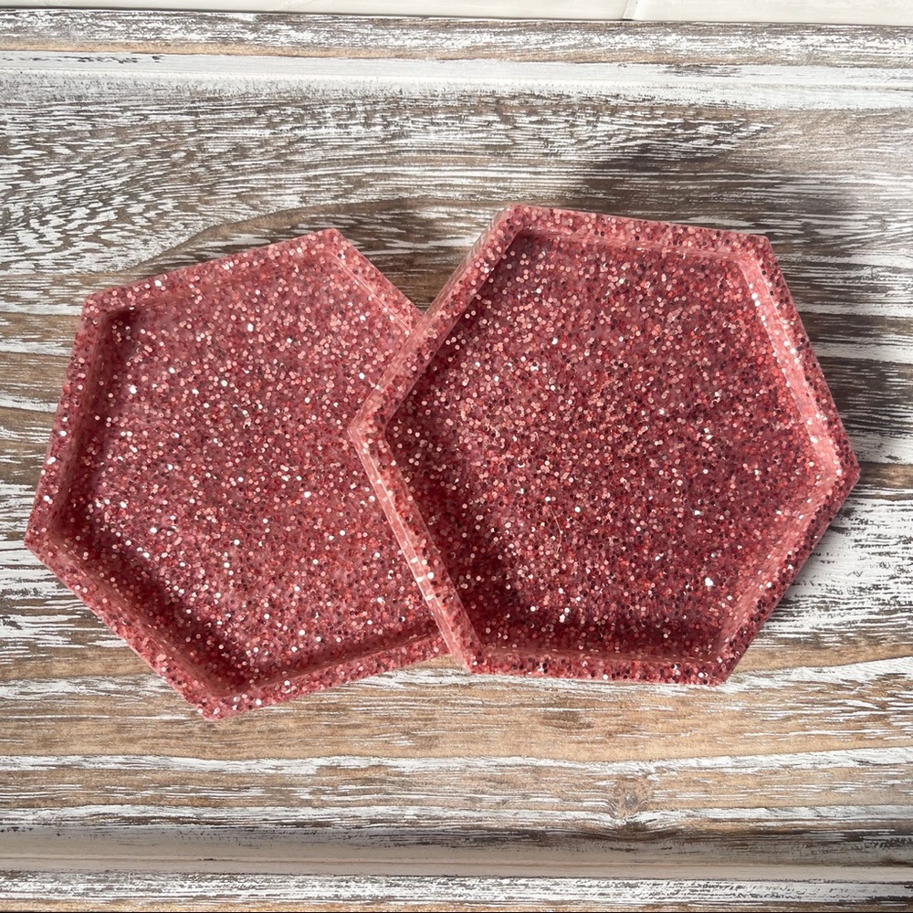 Handmade Hexagon Coasters
